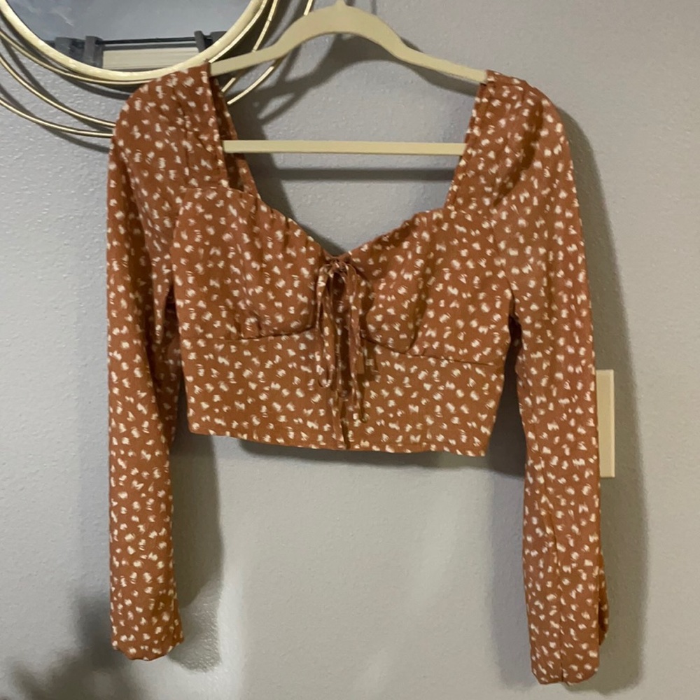 cropped blouse